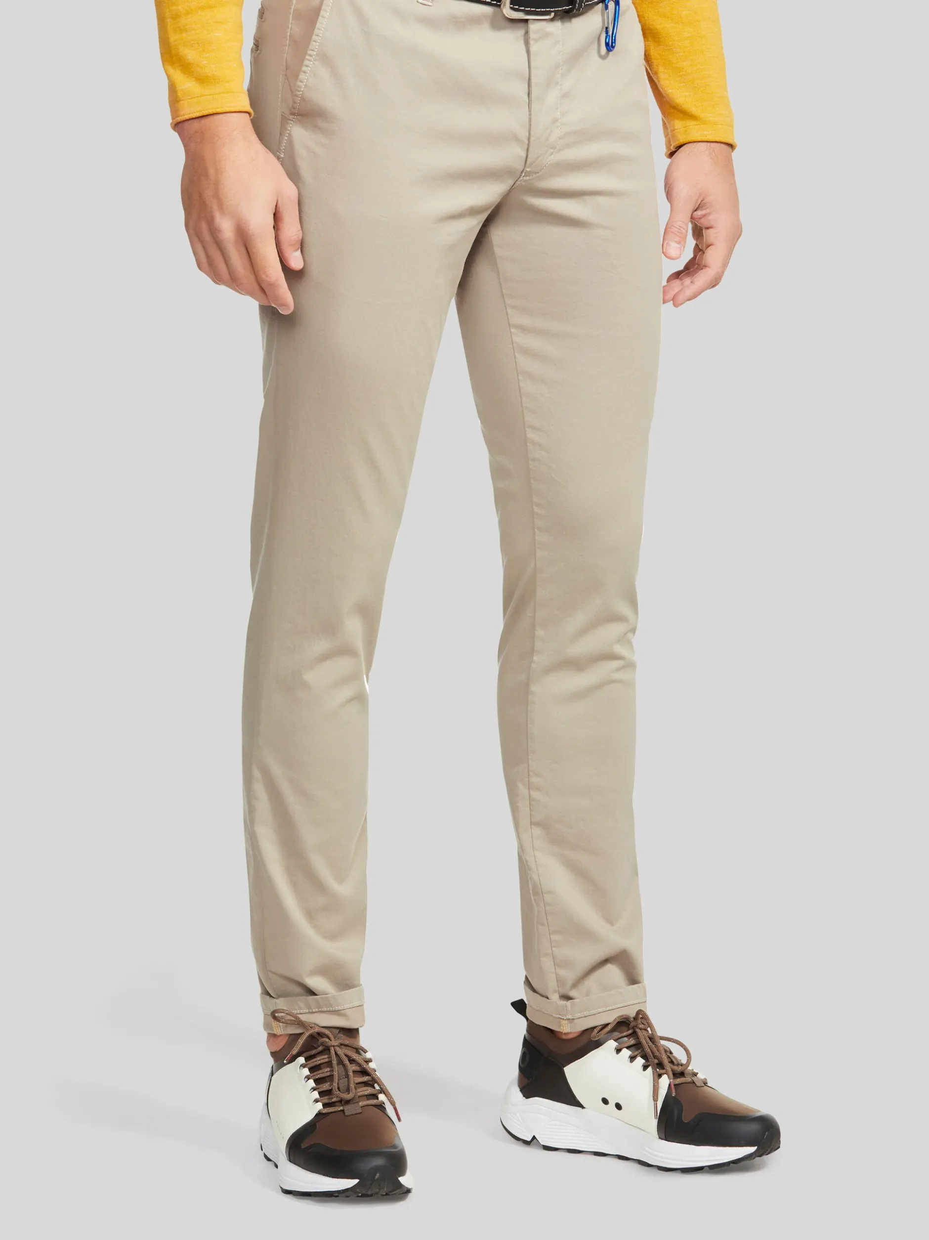 MEYER Herren Hose - M5 FIT in beige - Länge: lang
