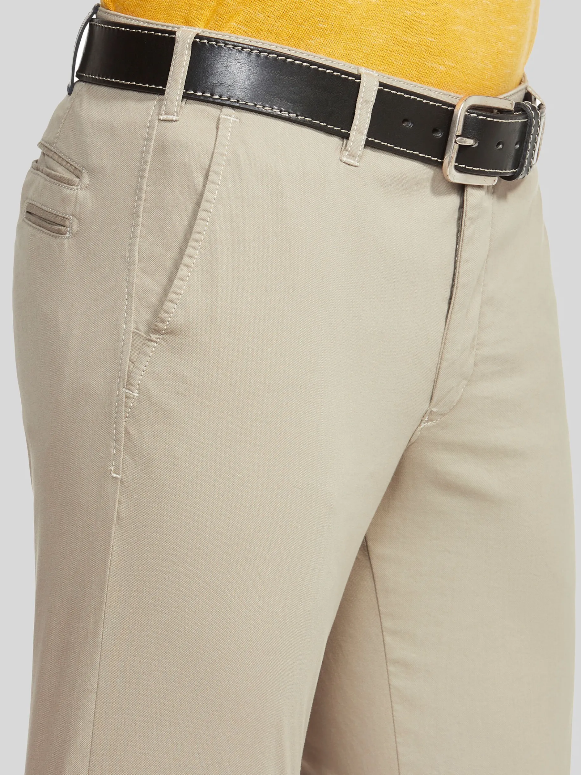MEYER Herren Hose - M5 FIT in beige - Länge: lang