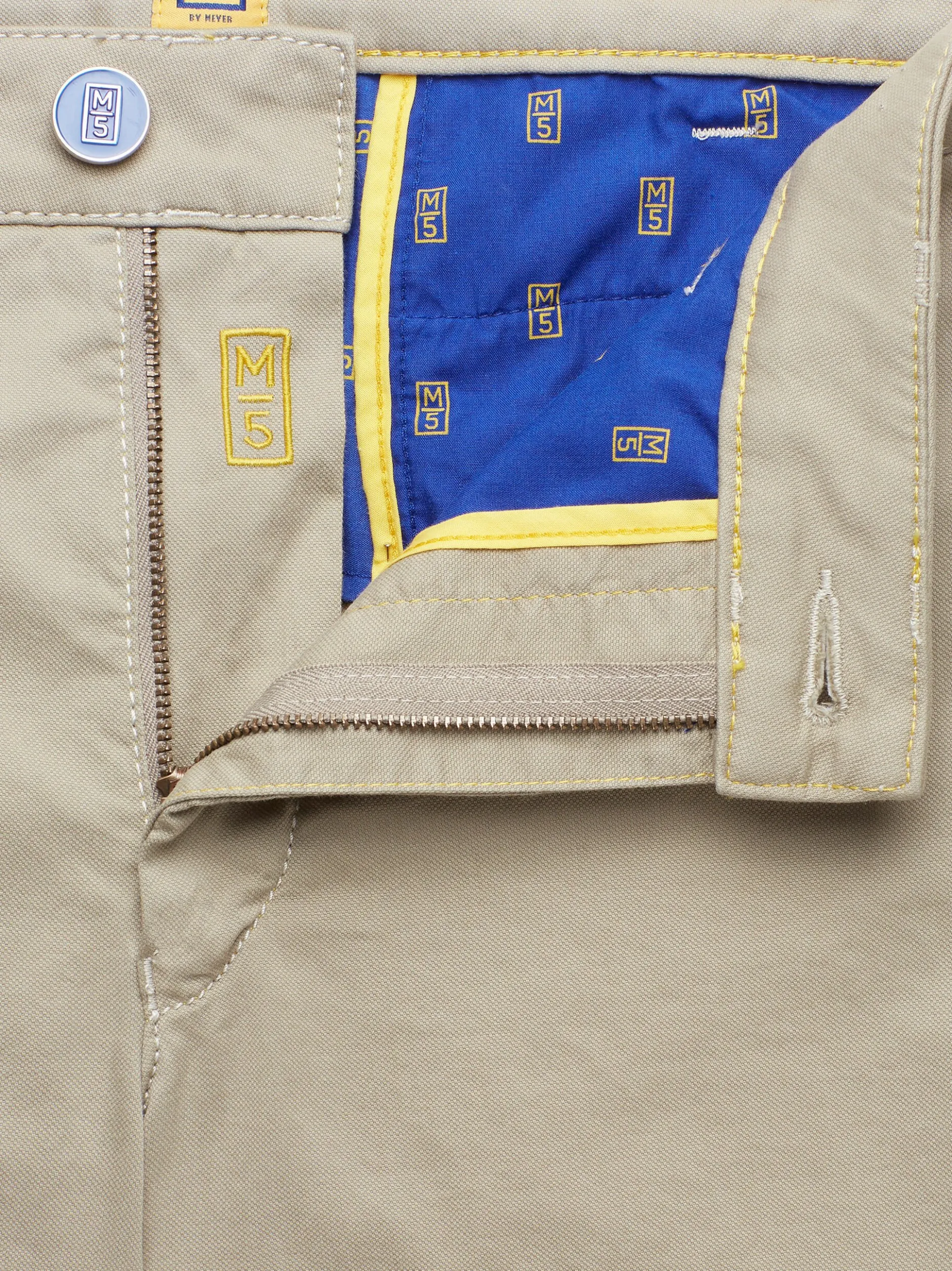 MEYER Herren Hose - M5 FIT in beige - Länge: lang