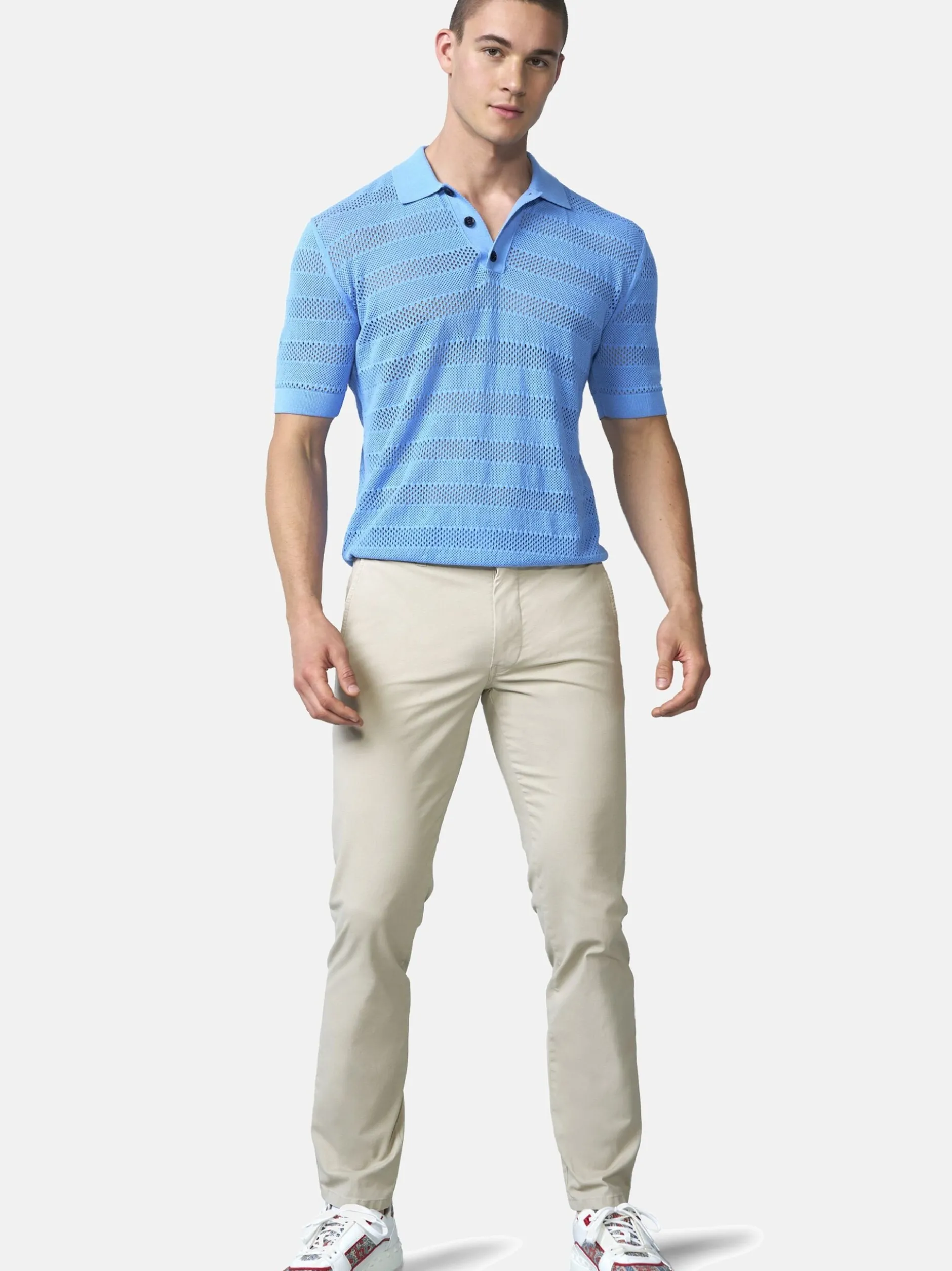 MEYER Herren Hosen - M5 Move 1-6025 in beige