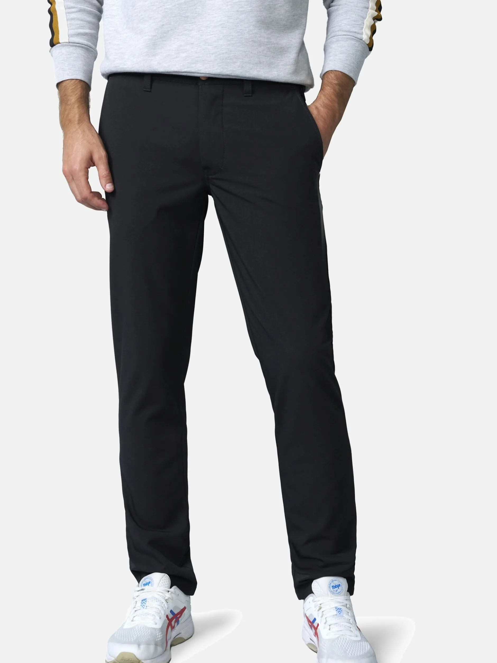 MEYER Herren Hosen - M5 Move 9-6196 in schwarz