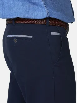 MEYER Herren Hose - Roma in blau - Länge: lang