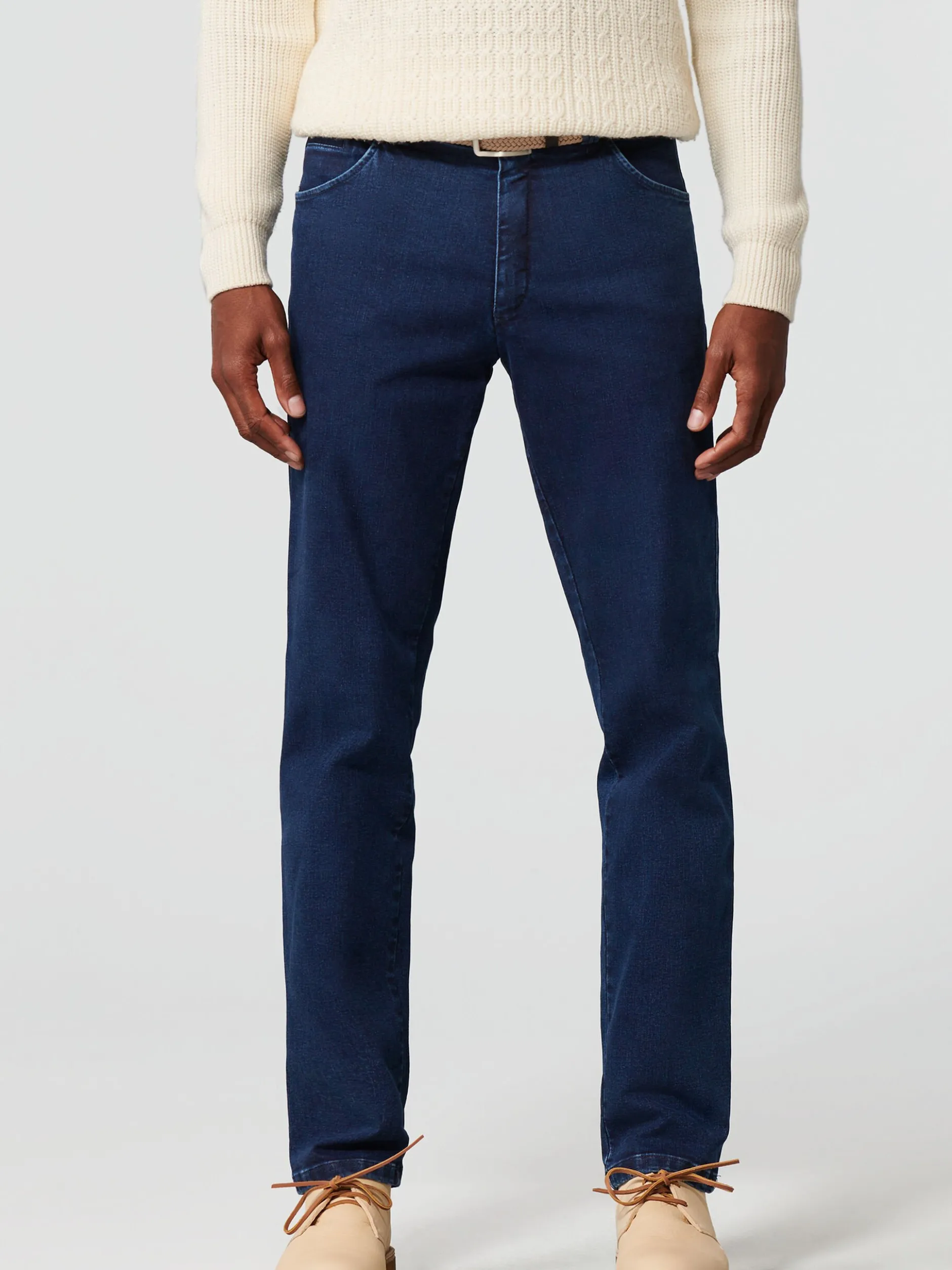 MEYER Herren Jeans - Dublin in blau - Länge: lang
