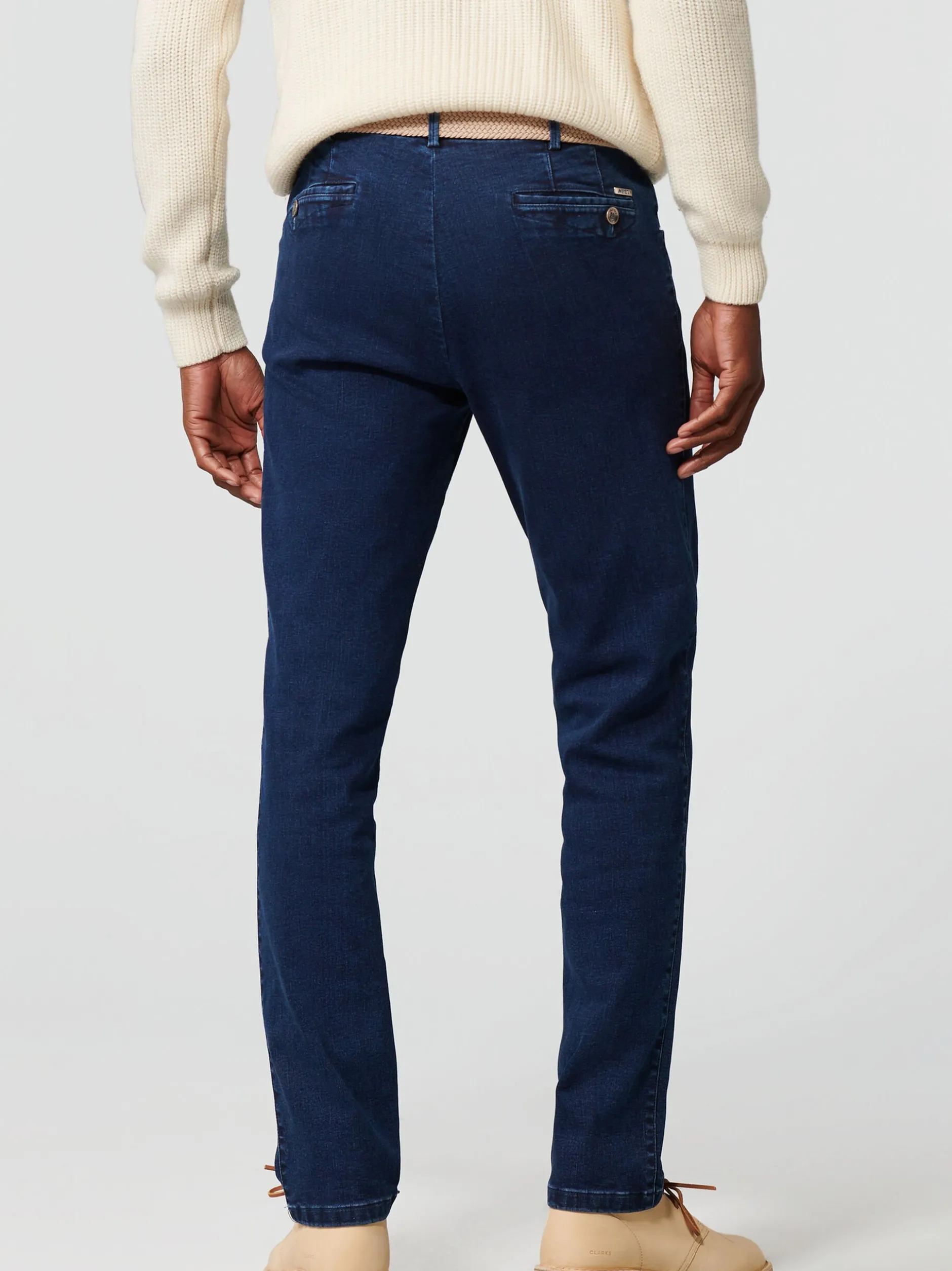 MEYER Herren Jeans - Dublin in blau - Länge: lang