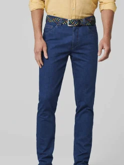 MEYER Herren Jeans - Dublin in blau - Länge: lang