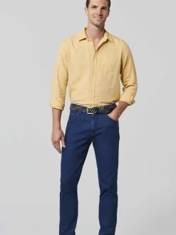 MEYER Herren Jeans - Dublin in blau - Länge: lang