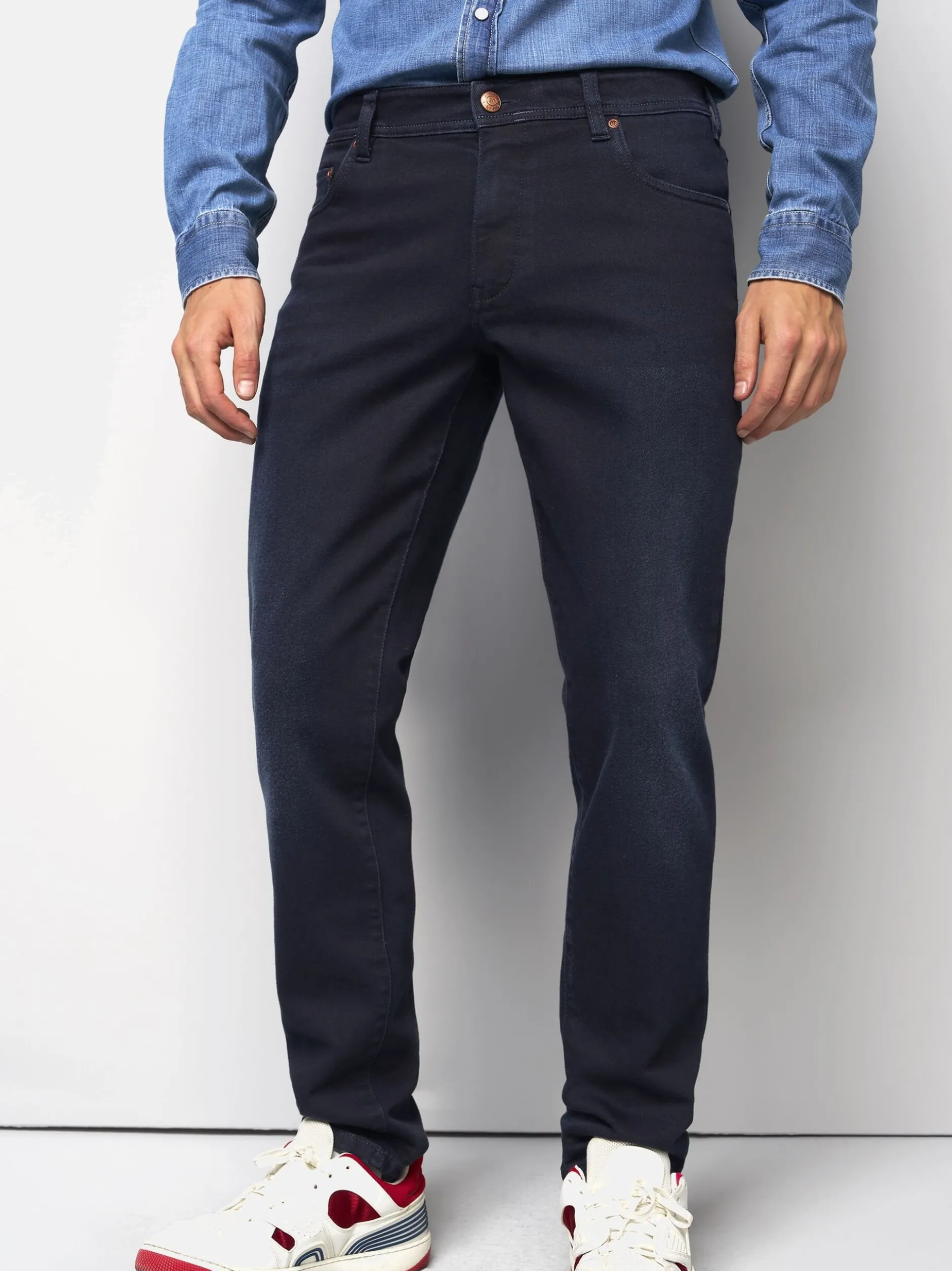 MEYER Herren Jeanshose - M5 Five Pocket in marine