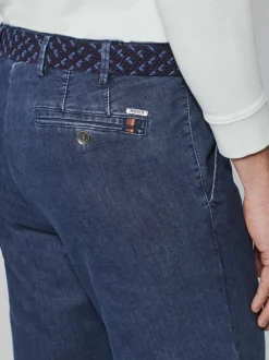 MEYER Herren Jeanshose - Oslo in blau - Länge: lang