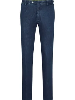 MEYER Herren Jeanshose - Oslo in blau - Länge: lang