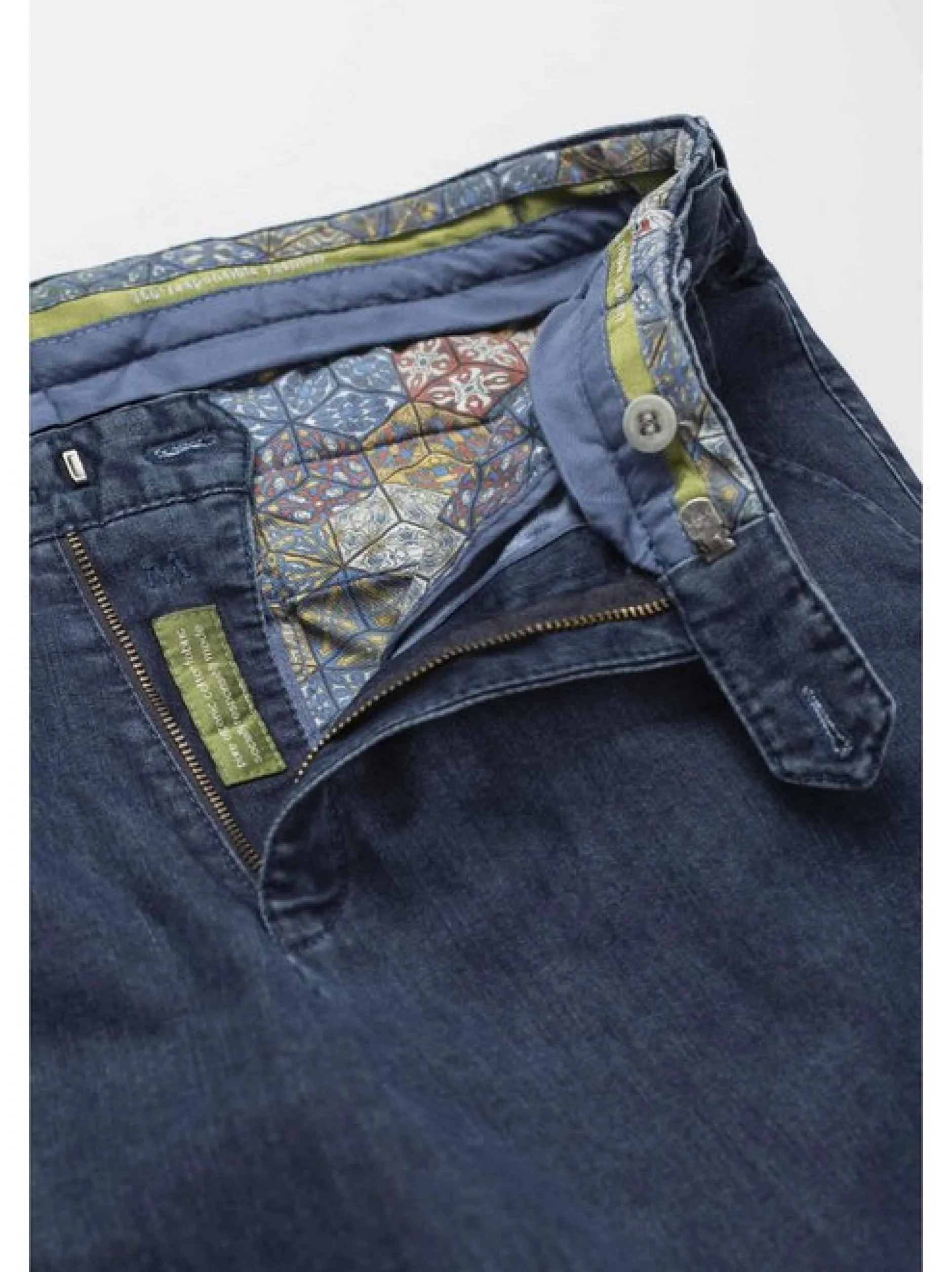 MEYER Herren Jeanshose - Oslo in blau - Länge: lang