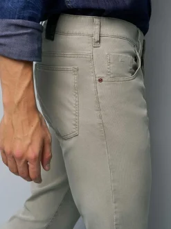 MEYER Herren Jeans - M5 Slim in beige - Länge: lang