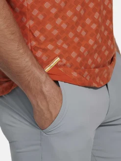 MEYER Herren Polo - Phil in orange - Ärmel: kurzarm