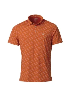 MEYER Herren Polo - Phil in orange - Ärmel: kurzarm