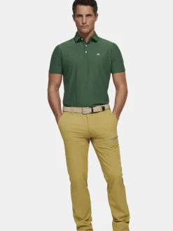 MEYER Herren Poloshirt - Tiger in grün - Ärmel: kurzarm