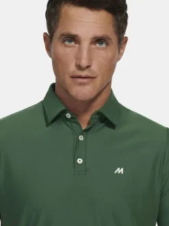 MEYER Herren Poloshirt - Tiger in grün - Ärmel: kurzarm