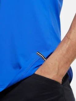 MEYER Herren Poloshirt - Tiger in royal - Ärmel: kurzarm