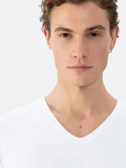 Mey Herren Unterziehshirts im 3er-Pack in weiß