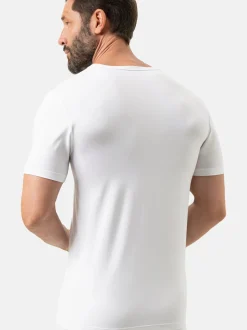 Mey Herren Unterziehshirts im 2er-Pack in weiß