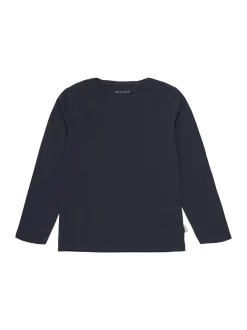Minymo Jungen Langarmshirt - MIBasic in weiß