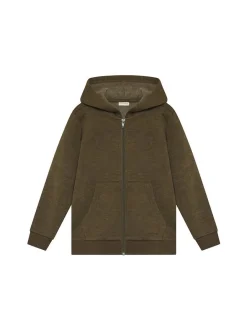 Minymo Jungen Trainingsjacke - MISweat Jacket in oliv