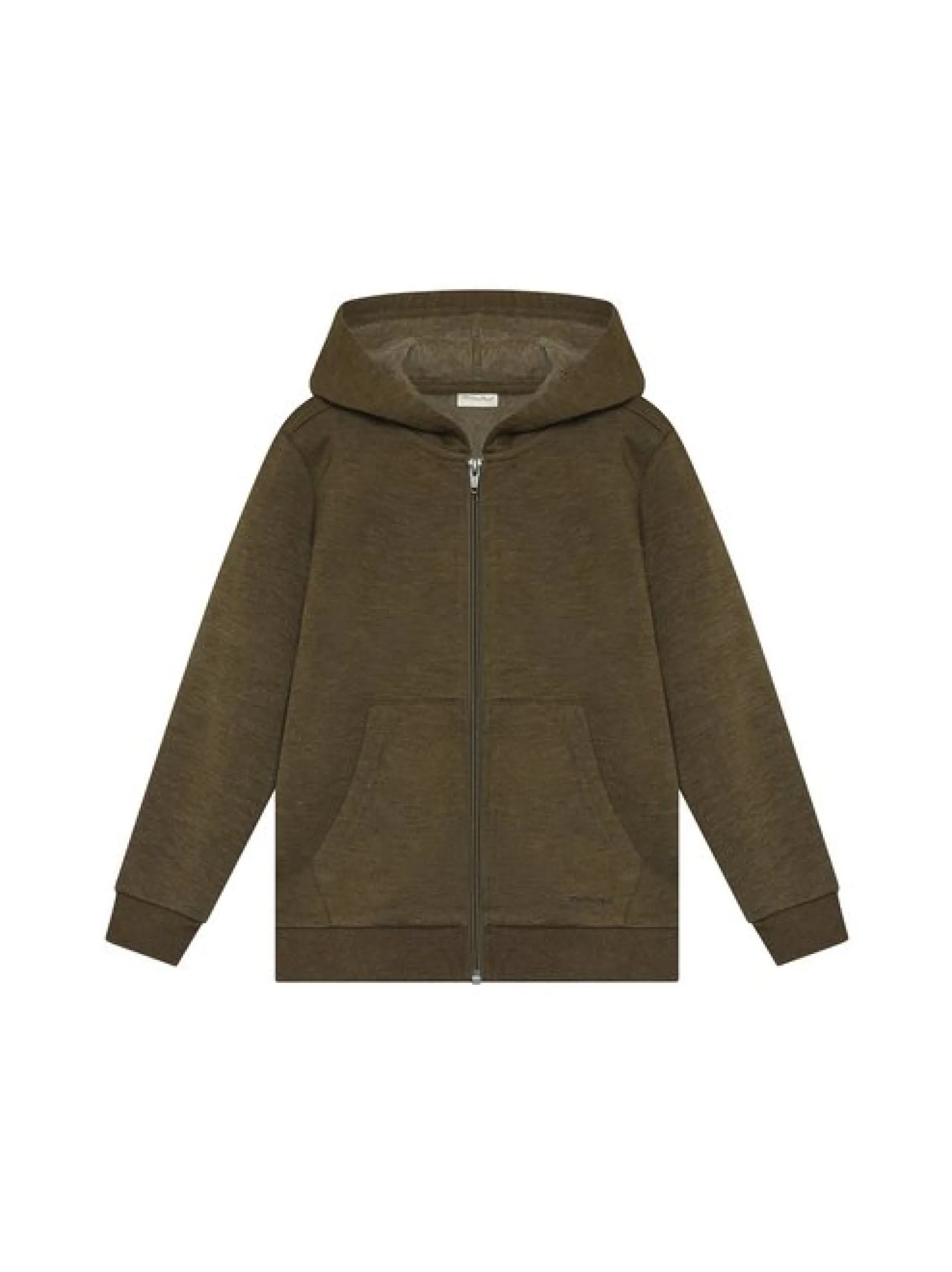 Minymo Jungen Trainingsjacke - MISweat Jacket in oliv