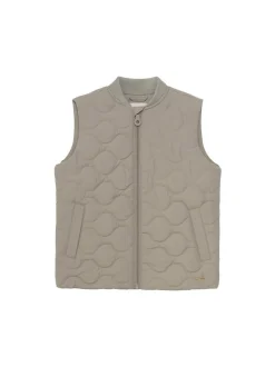 Minymo Kinder Steppweste - MIVest in beige