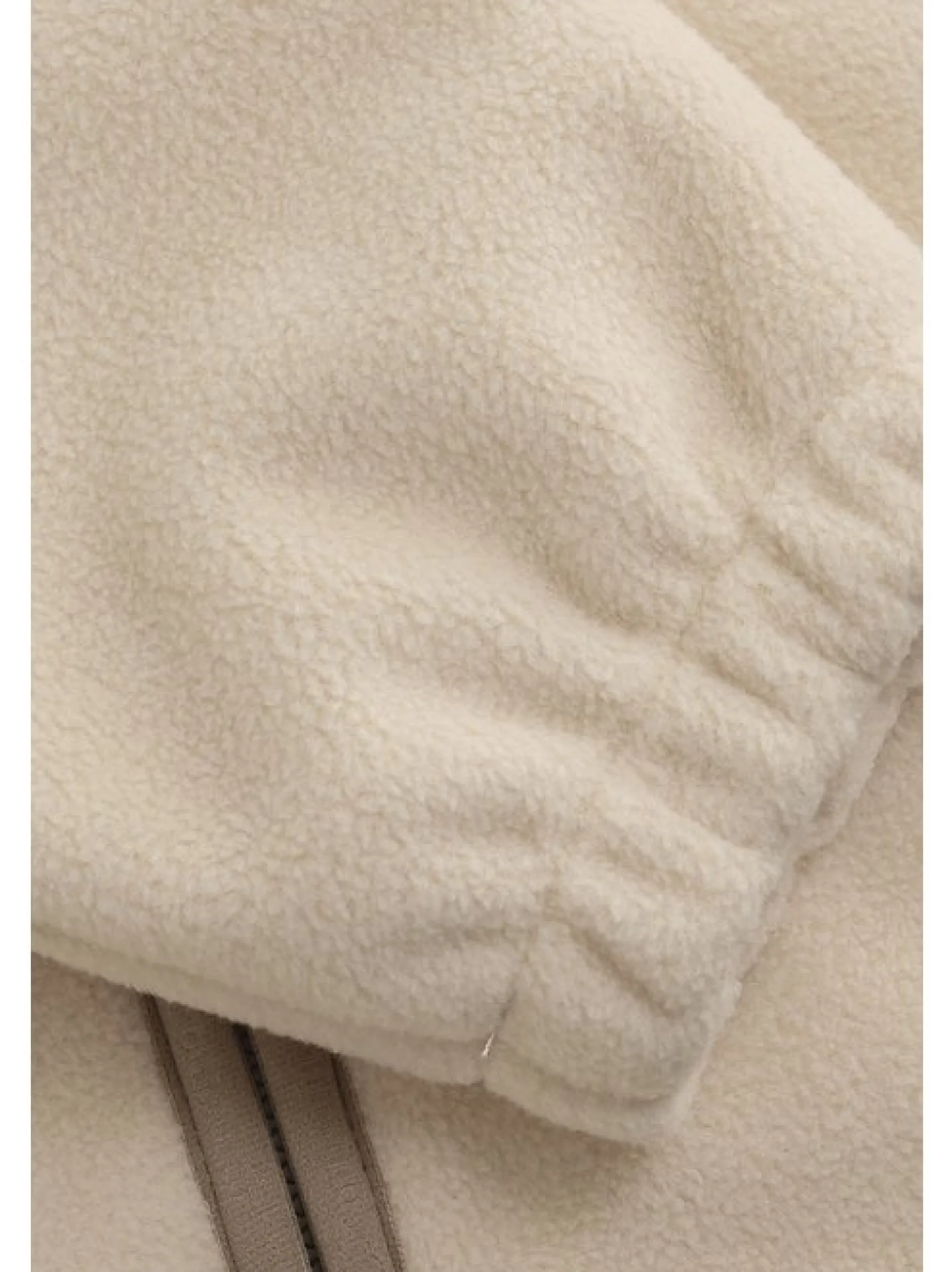 Minymo Mädchen Fleecejacke - MIJacket in beige
