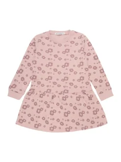 Minymo Mädchen Jerseykleid - MISweat in rosa
