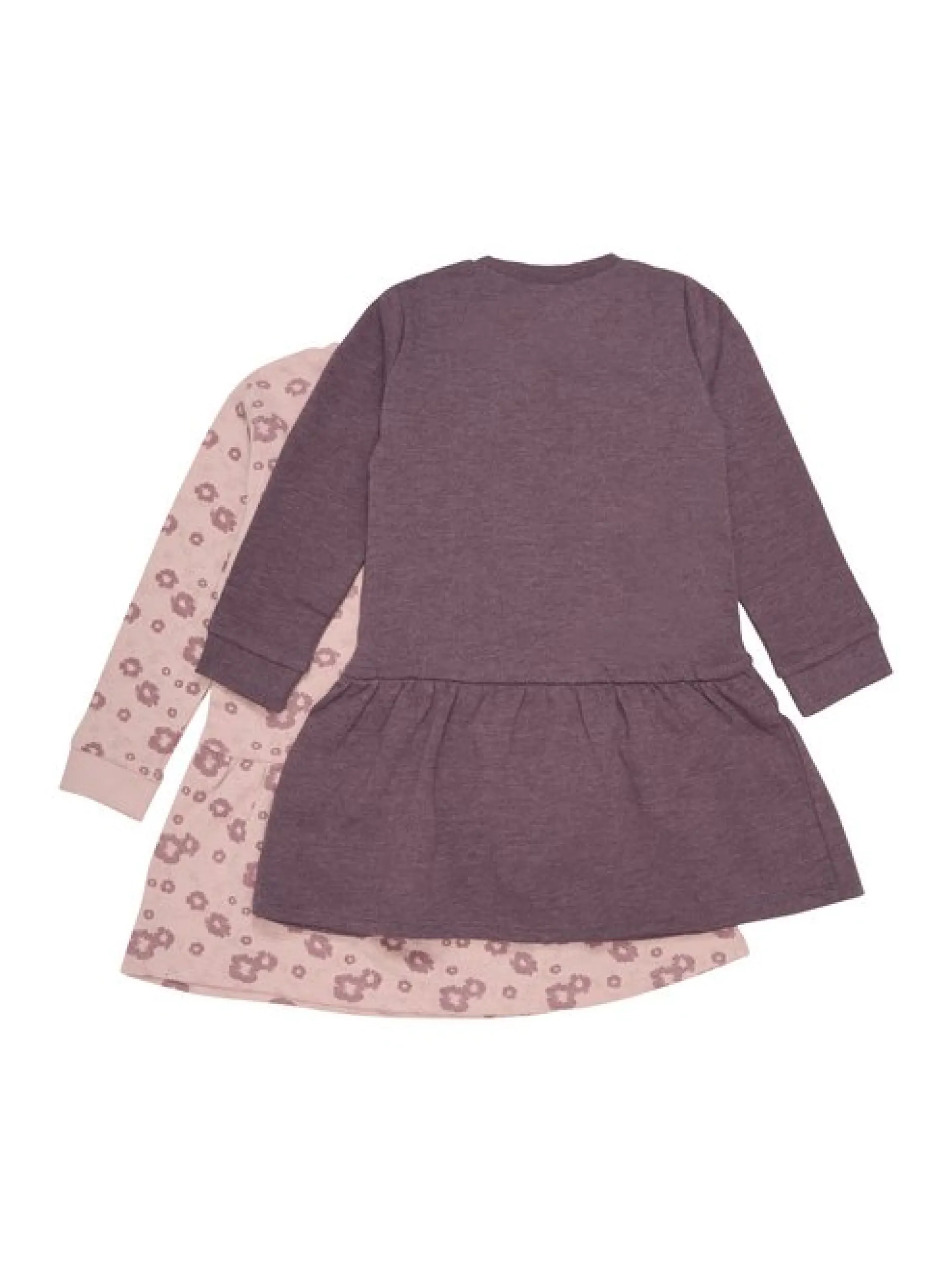 Minymo Mädchen Jerseykleid - MISweat in rosa