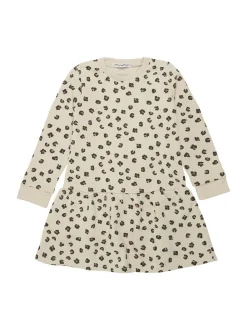 Minymo Mädchen Jerseykleid - MISweat in altrosa