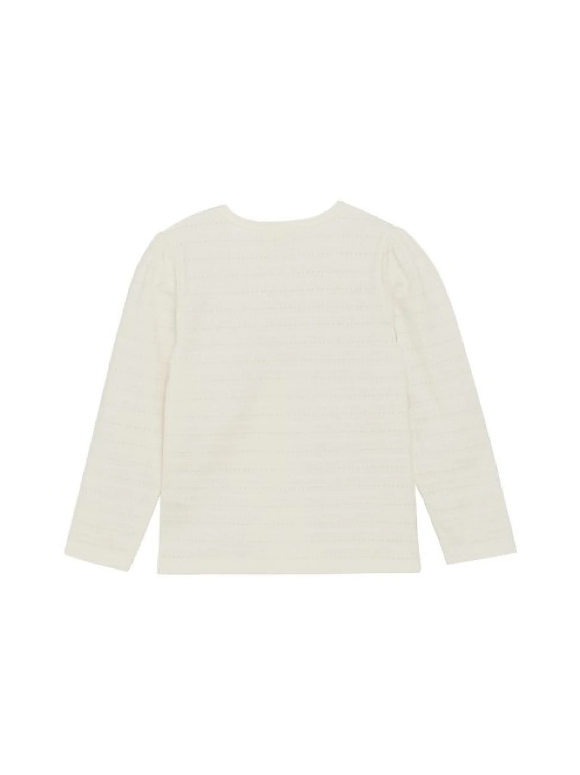 Minymo Mädchen Langarmshirt in weiß