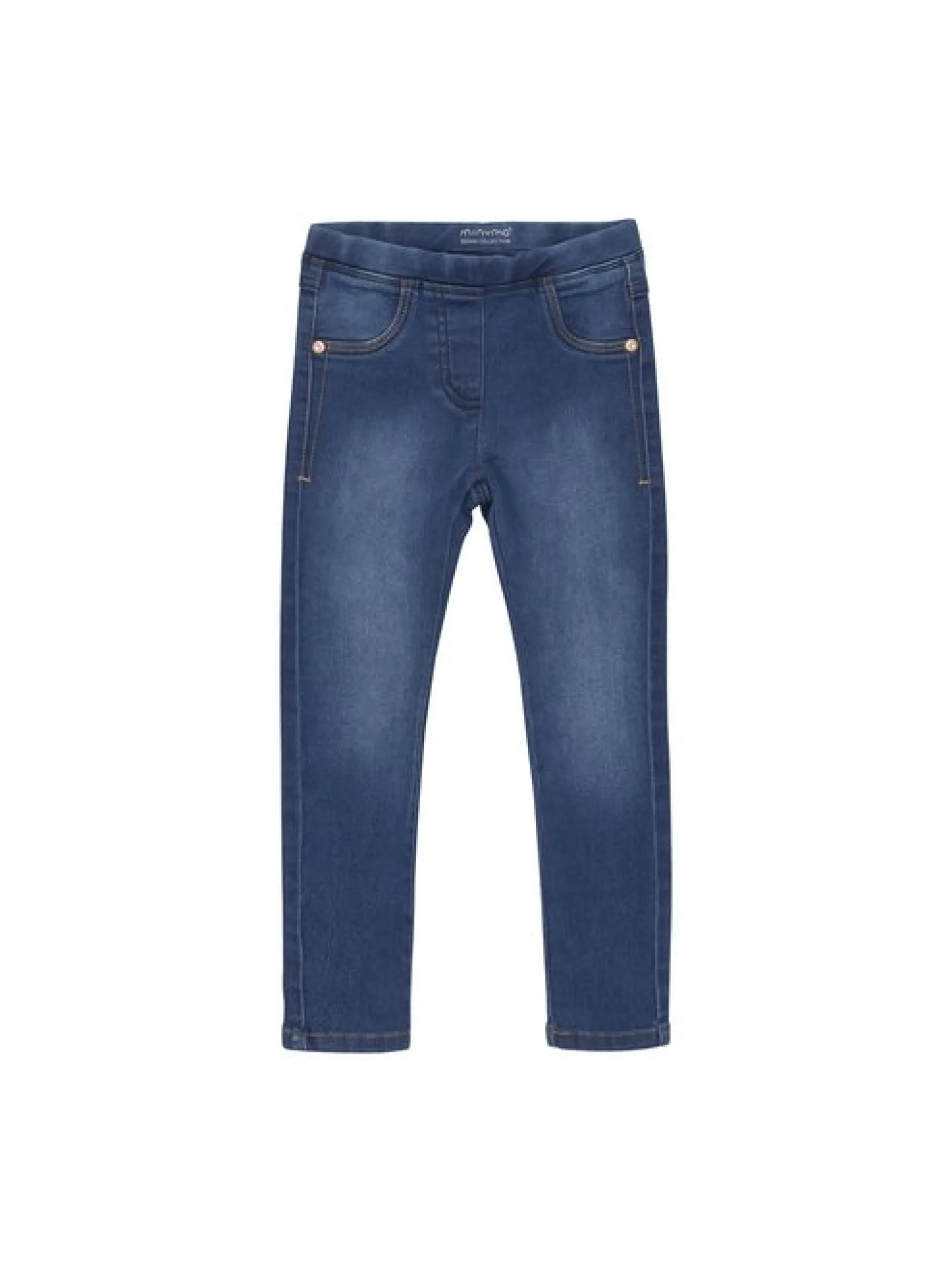 Minymo Mädchen 5-Pocket-Jeans in blau