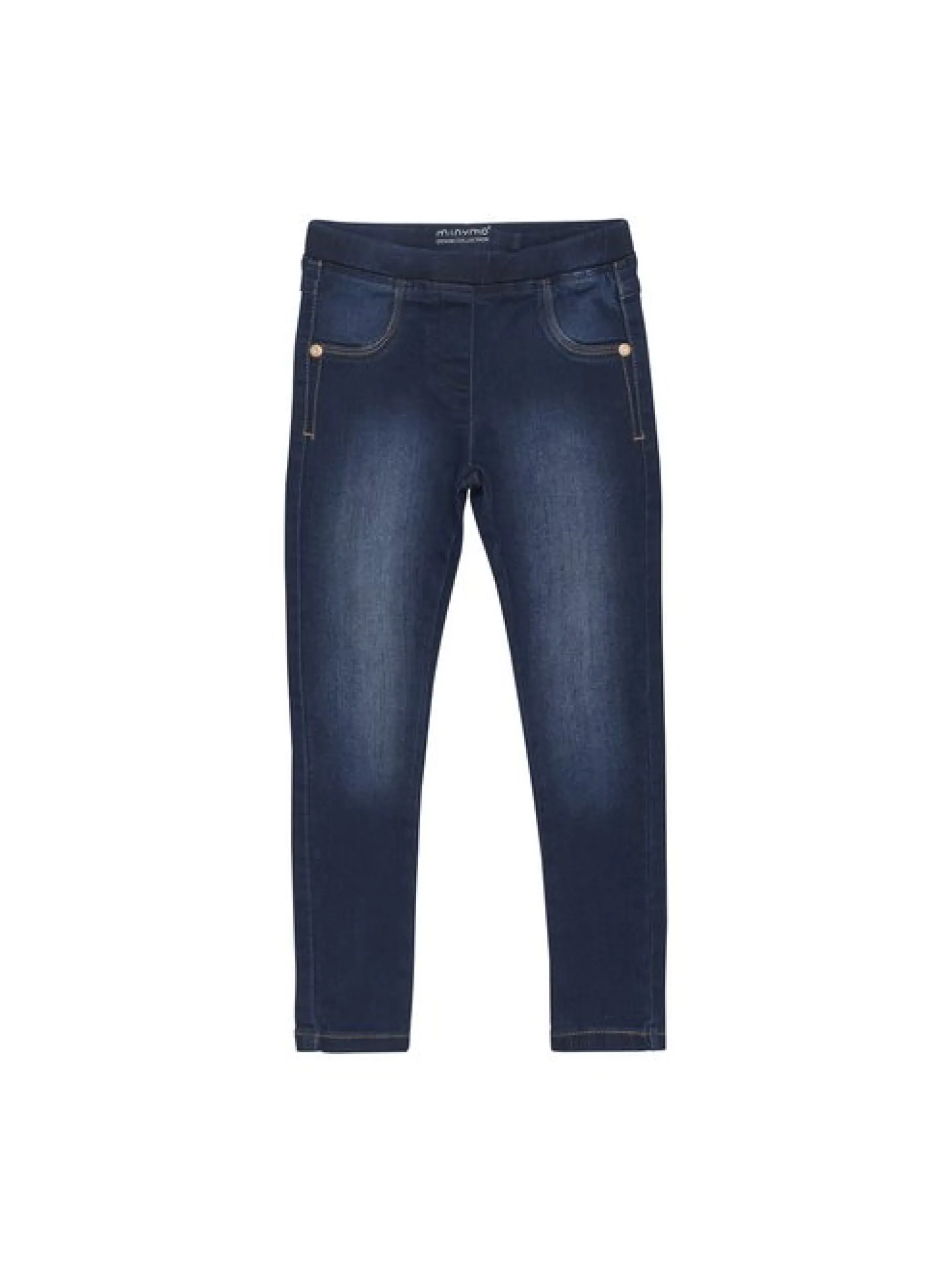 Minymo Mädchen 5-Pocket-Jeans in dark stone