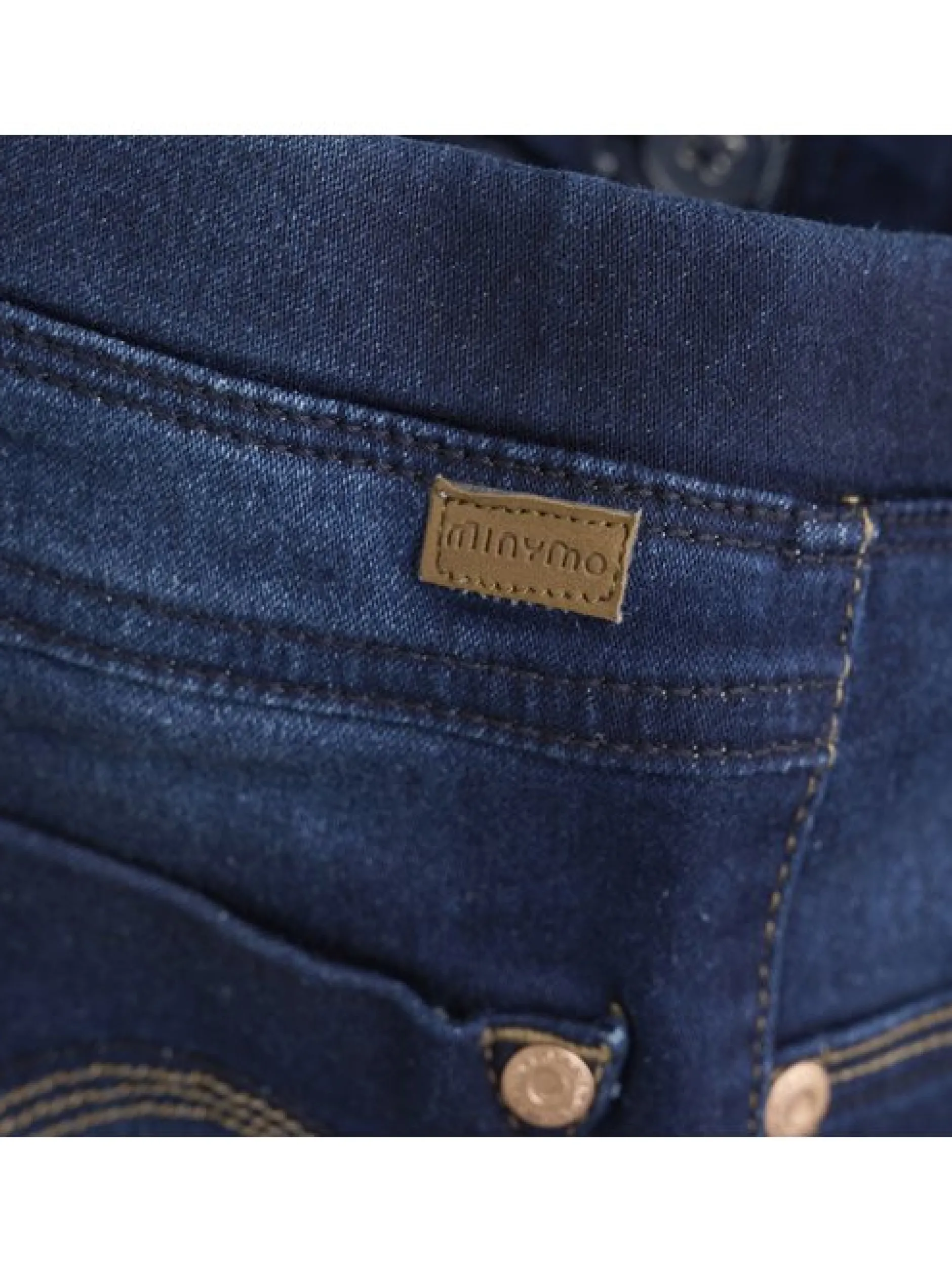 Minymo Mädchen 5-Pocket-Jeans in dark stone