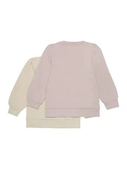Minymo Mädchen Rundhalspullover - MISweatshirt in altrosa