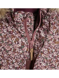 Minymo Mädchen Schneeoverall - MISnow in lila