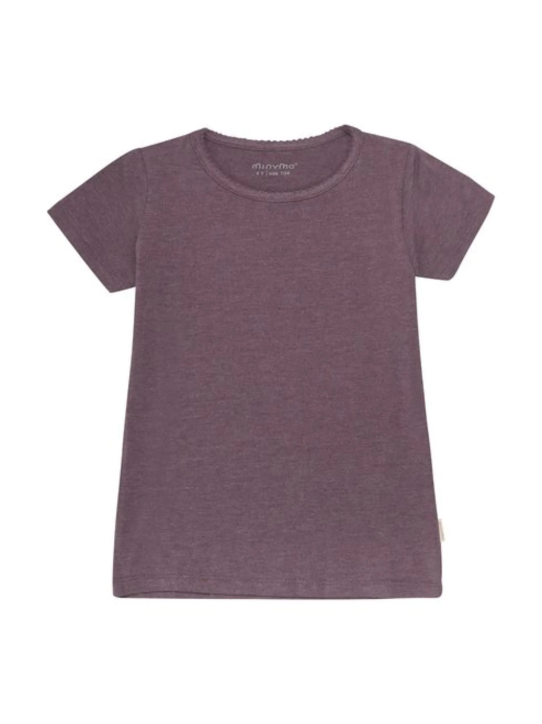 Minymo Mädchen T-Shirt MIBasic in rosa