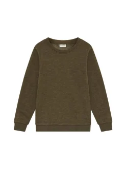 Minymo Unisex Kinder Sweater - MISweatshirt in oliv