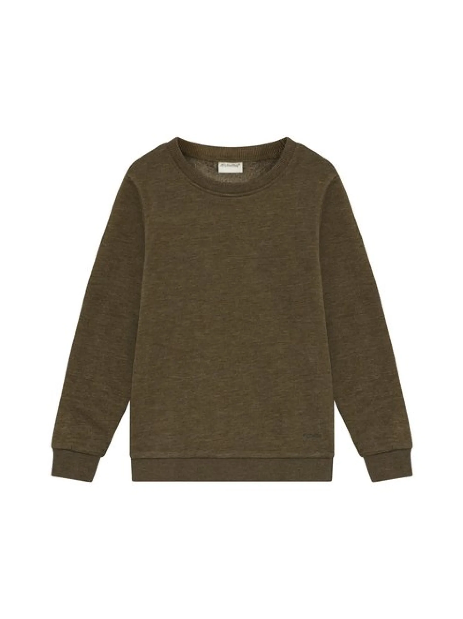 Minymo Unisex Kinder Sweater - MISweatshirt in oliv