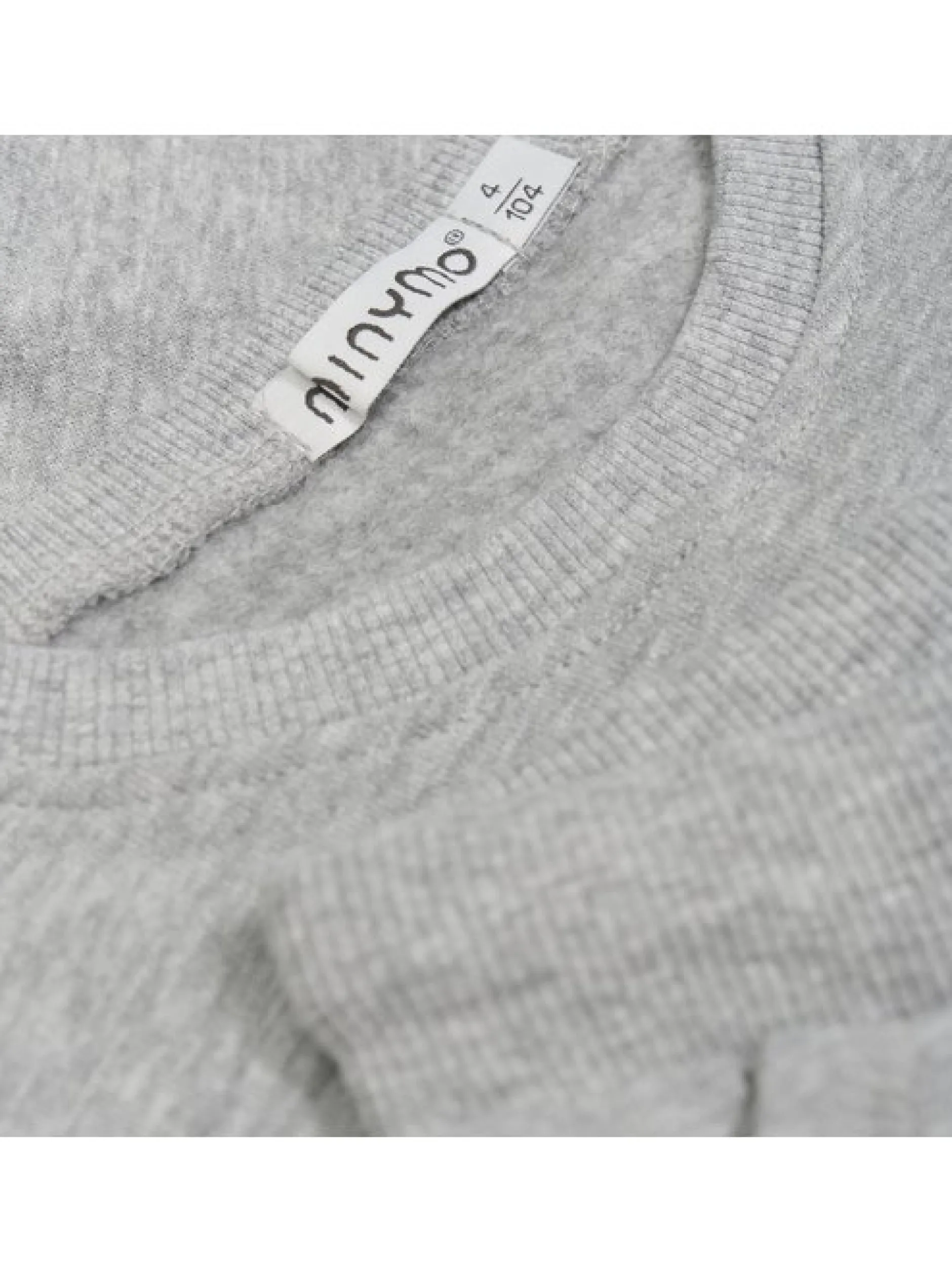 Minymo Unisex Langarmshirt & Hose - MISweat in grau