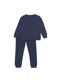 Minymo Unisex Langarmshirt & Hose - MISweat in blau