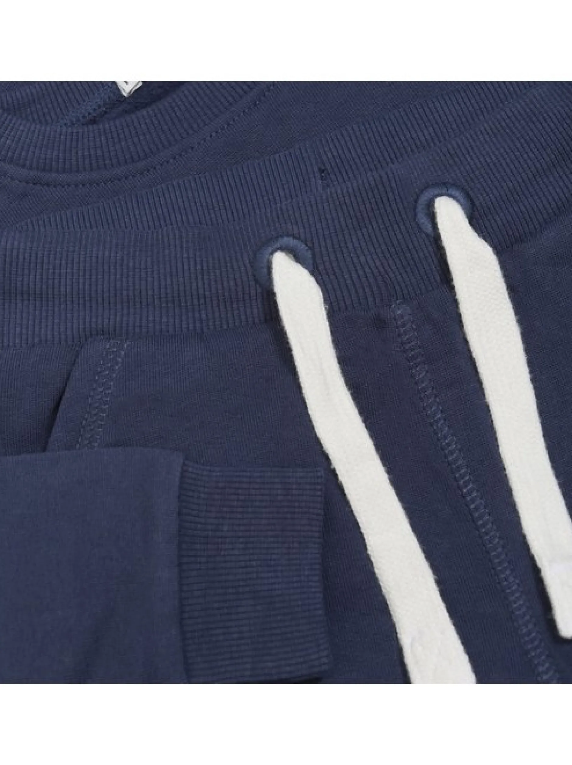 Minymo Unisex Langarmshirt & Hose - MISweat in blau