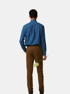 MMX Herren Chino-Hose - Apus in cognac - Länge: lang