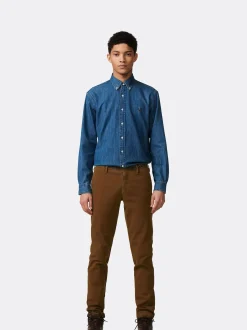 MMX Herren Chino-Hose - Apus in cognac - Länge: lang