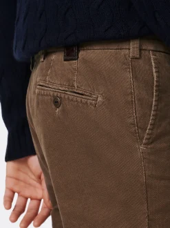 MMX Herren Chino-Hose - Lupus in braun - Länge: lang