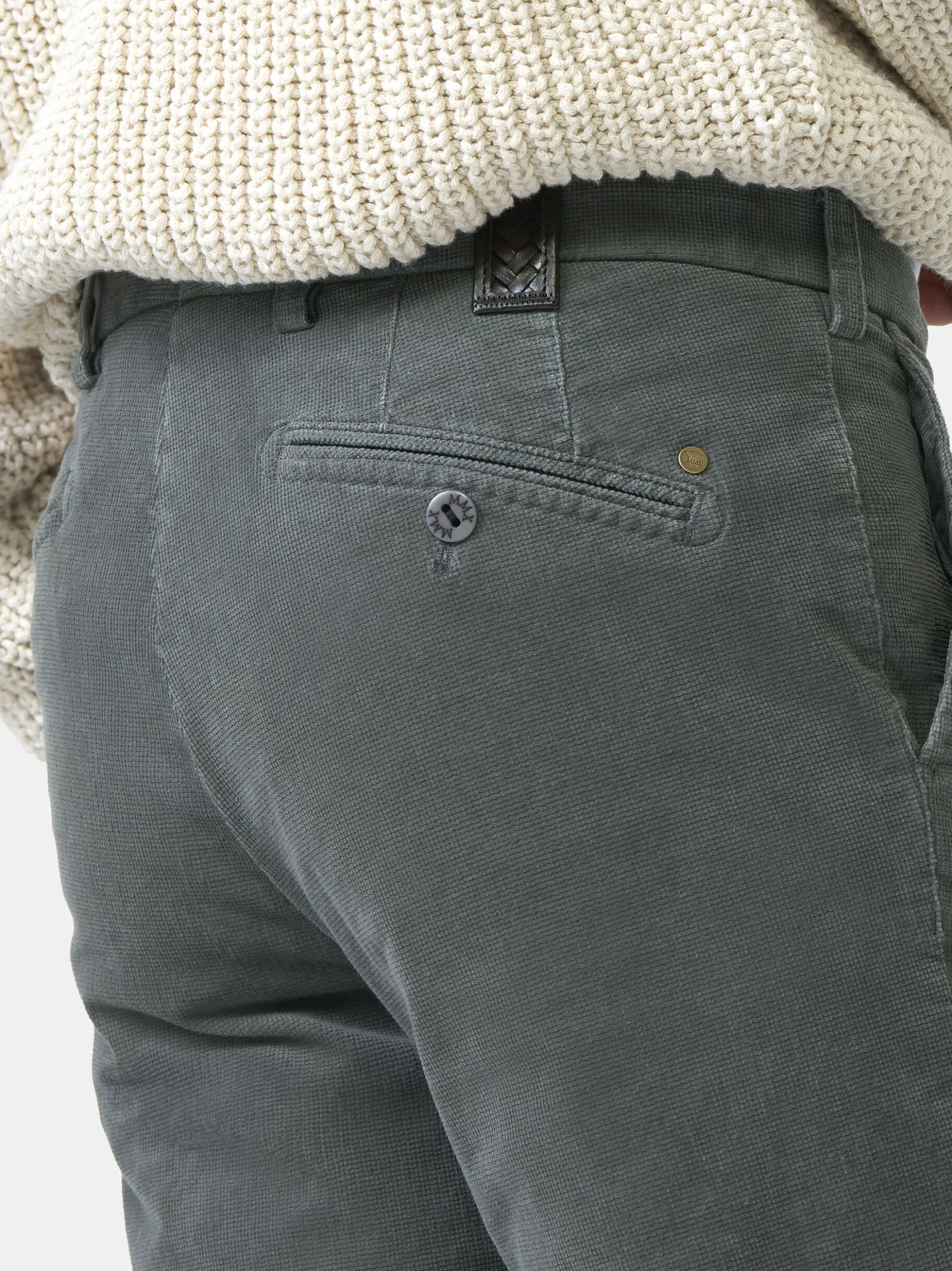 MMX Herren Chinohose - Lupus 2-7698 in grau