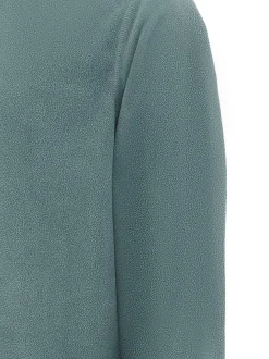 Mo Herren Fleecepullover in türkis