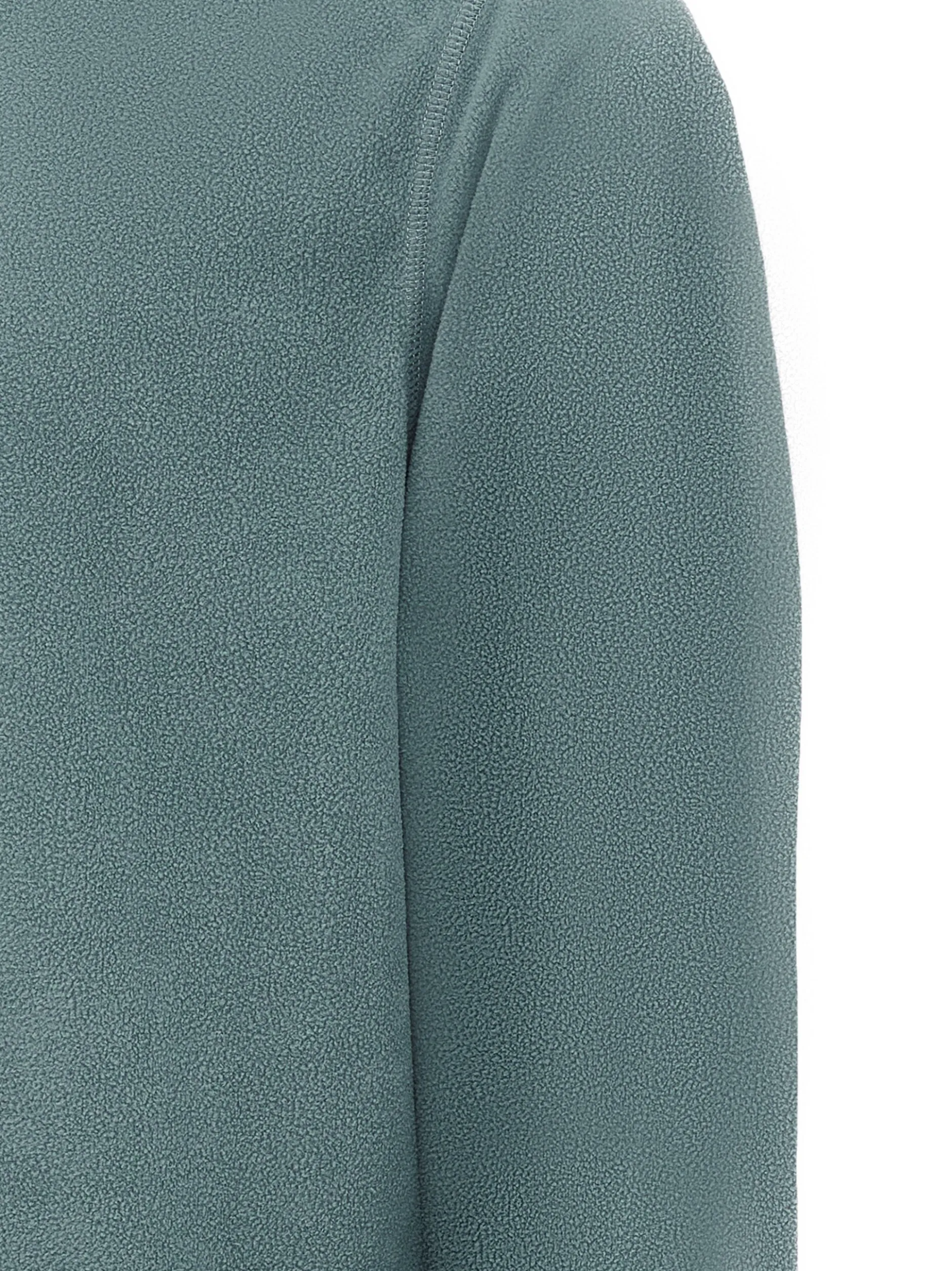 Mo Herren Fleecepullover in türkis