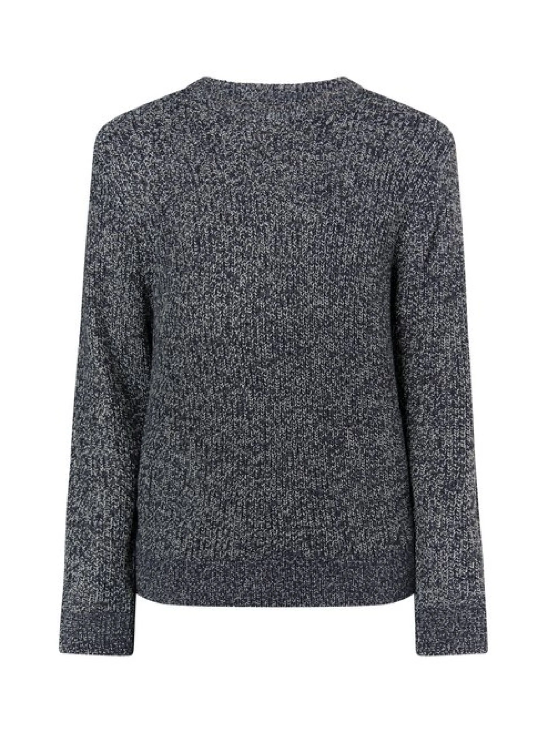 Mo Herren Pullover in marine - Ausschnitt: Rundhals