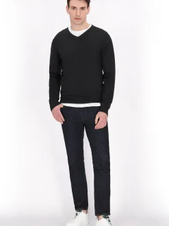 Mo Herren Pullover in melange
